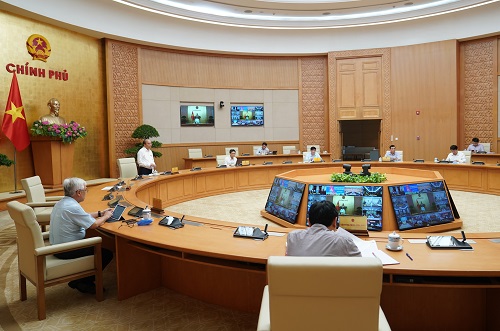 Hội nghị trực tuyến phòng chống dịch COVID-19